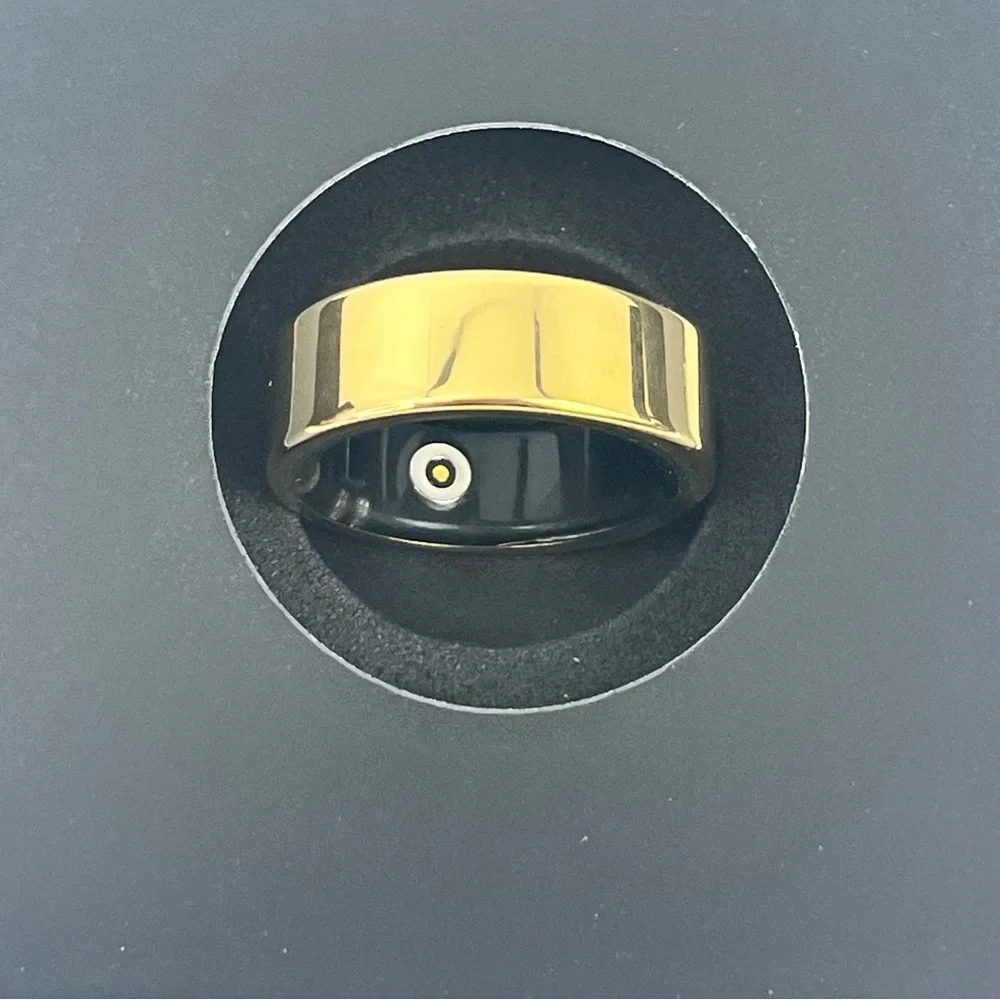 Kuura gold Smart Ring size 8